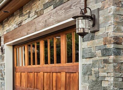 Beautiful, wooden Garage Doors in Normal IL